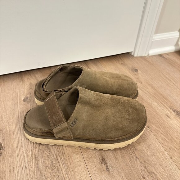 UGG Goldenstar Clog in Moss Green Size US 9.5 - Picture 3 of 9